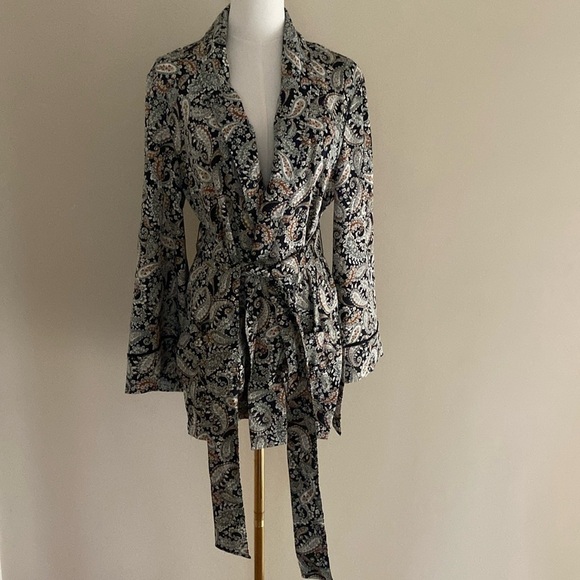 INC. x Jeannie Mai Robe Style Jacket - Picture 1 of 8